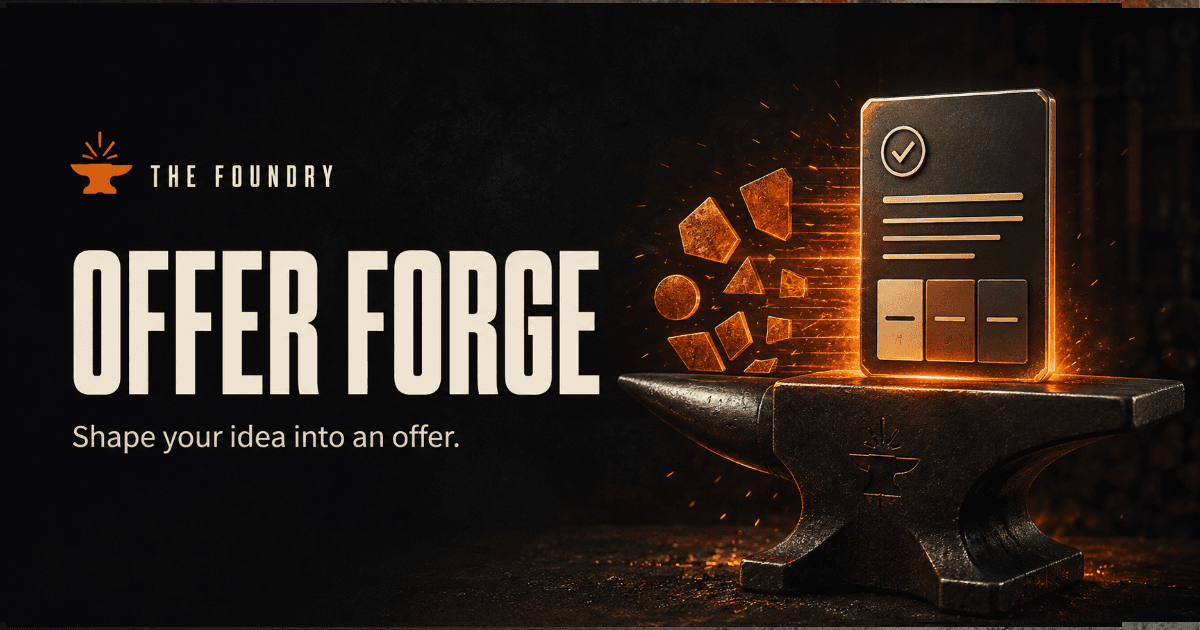 Offer Forge banner