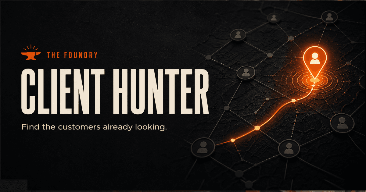 Client Hunter banner